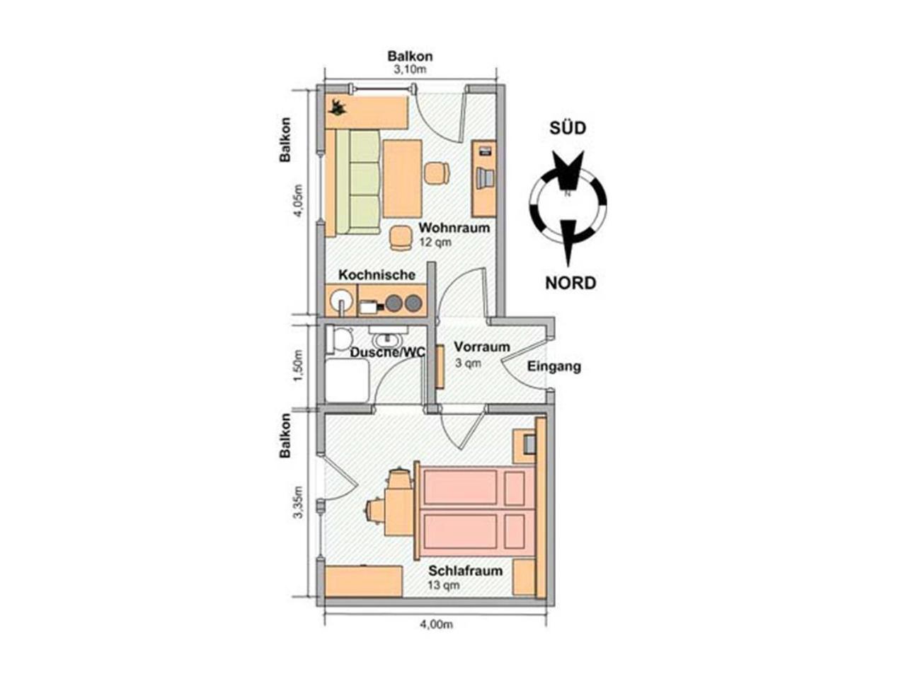 Apartamento Haus Enzian Lermoos Exterior foto