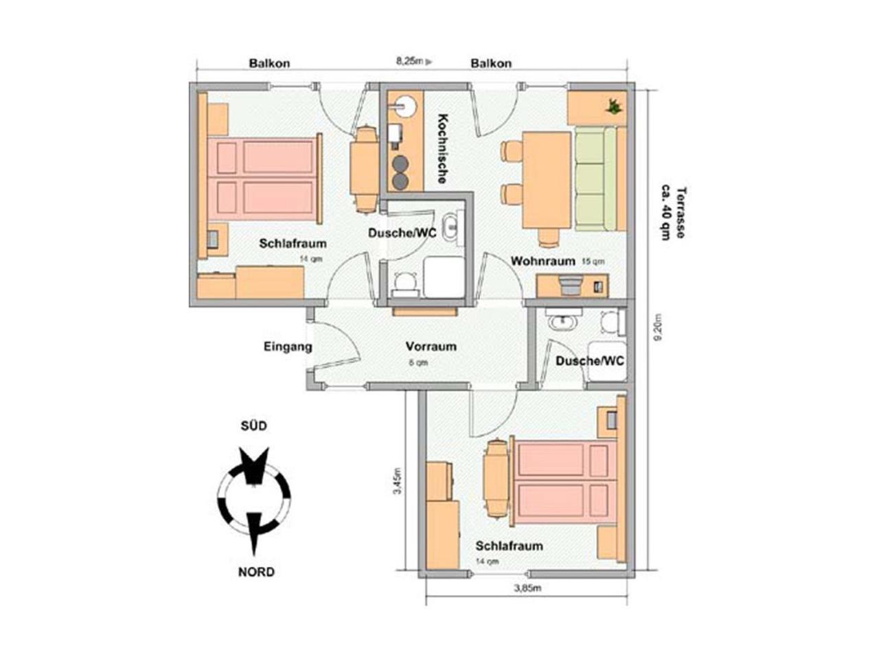 Apartamento Haus Enzian Lermoos Exterior foto